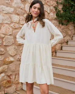 Vestido Corto Algodón Pau