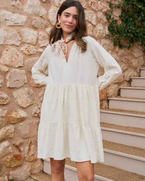 Vestido Corto Algodón Pau