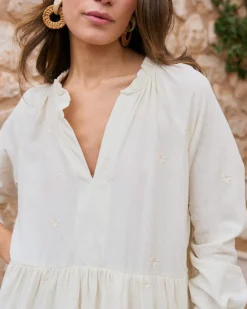 Vestido Corto Algodón Pau