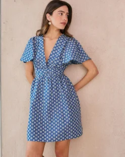 Vestido Corto Bordado Naya