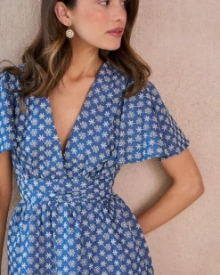 Vestido Corto Bordado Naya