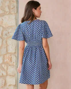 Vestido Corto Bordado Naya