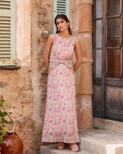 Vestido Flores Mariale