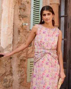 Vestido Flores Mariale