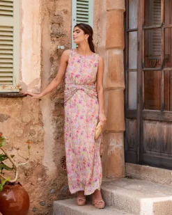 Vestido Flores Mariale