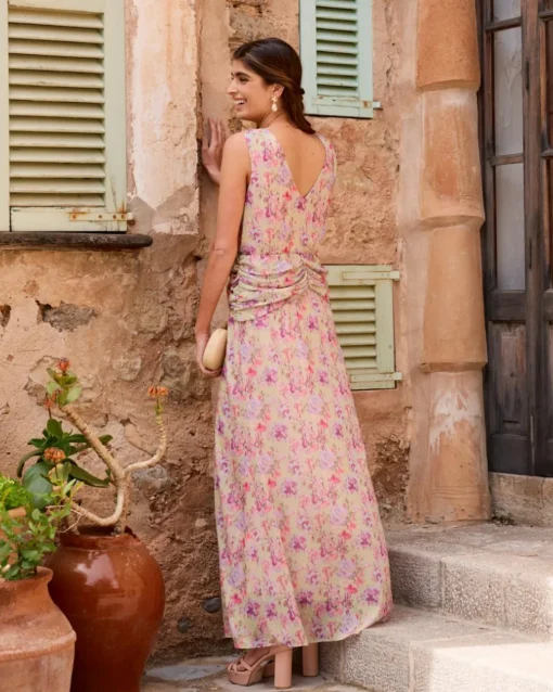 Vestido Flores Mariale