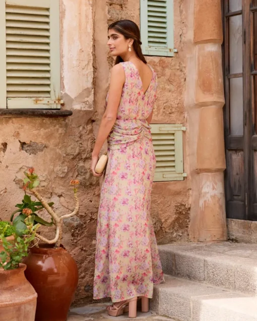 Vestido Flores Mariale