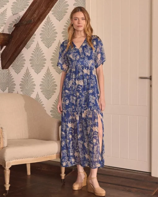 Vestido largo Klein