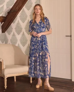 Vestido largo Klein