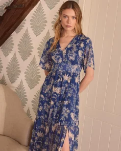 Vestido largo Klein