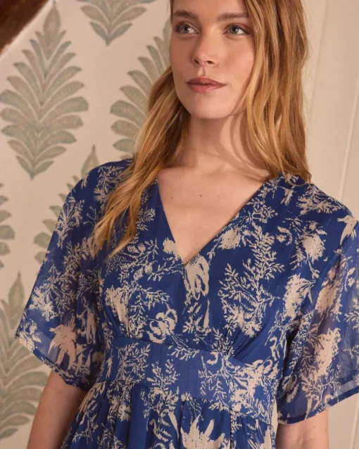 Vestido largo Klein