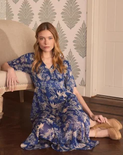 Vestido largo Klein
