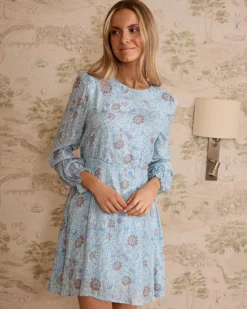 Vestido midi flores Felicia