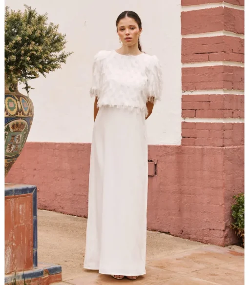 Vestido Novia Lavanda