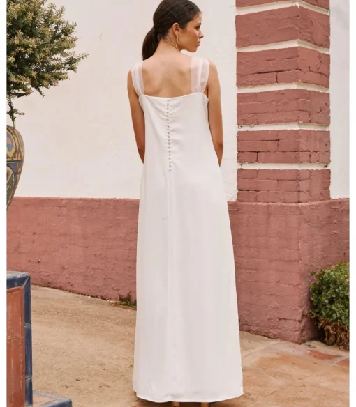 Vestido Novia Lavanda